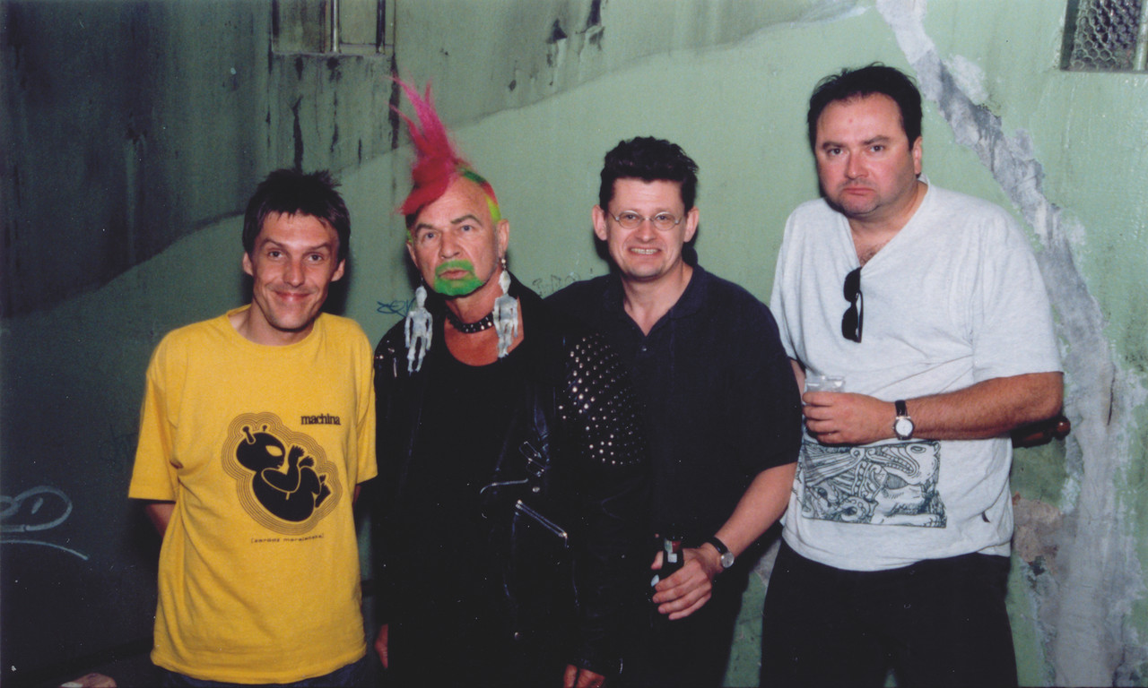 Janusz Sadza, Ryszard Kotys, Aleksander Sobiszewski i Piotr Kalwas, autor Mariusz Piesiewicz