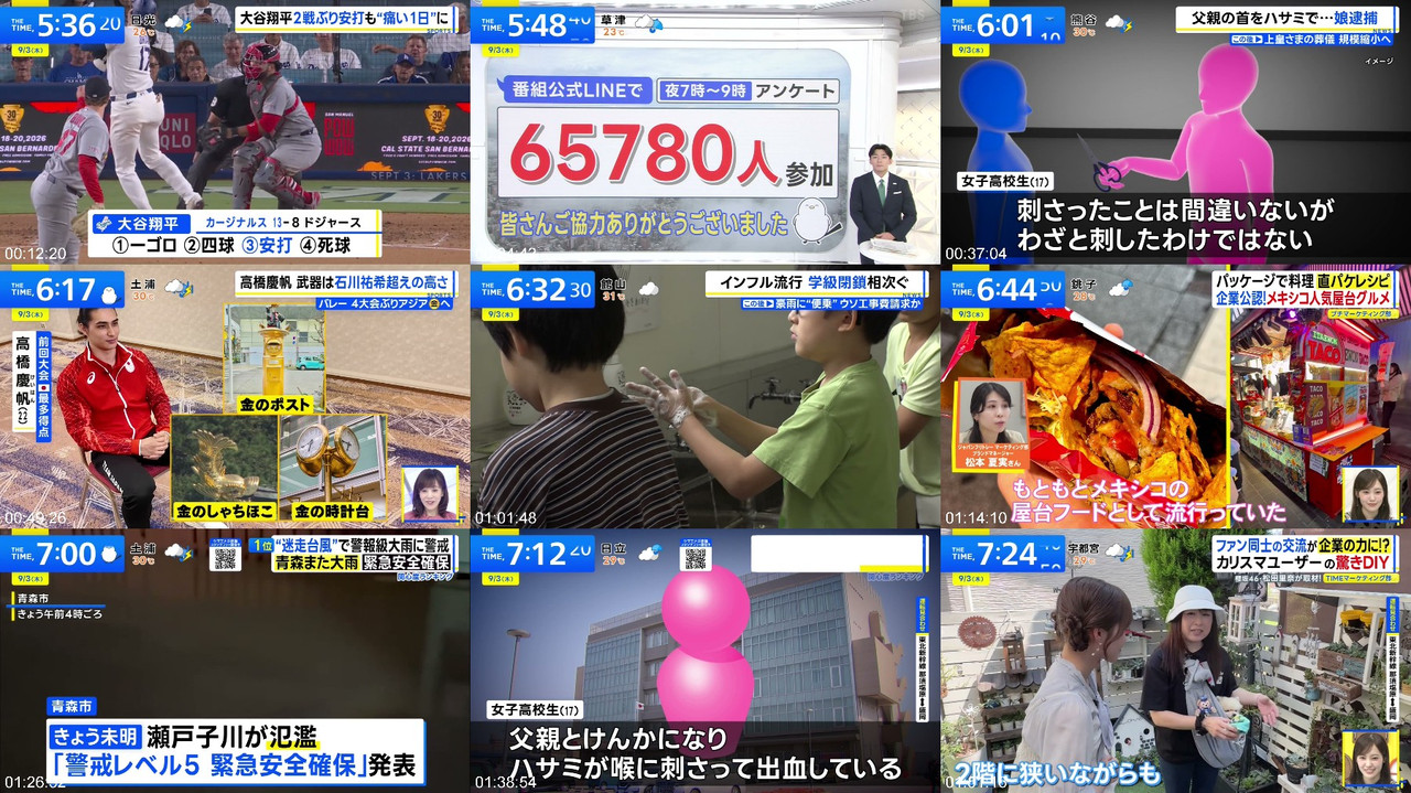 欅坂46 松田里奈 THE TIME 260903 バラエティ番組 プレビュー画像 | Keyakizaka46 Matsuda Rina THE TIME 260903 Variety Show Preview Screenshot