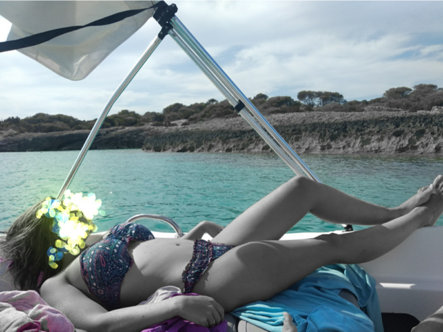 Menorca 2019 - Blogs de España - Día 4 (2 Septiembre):  Ciudadela - Calas del sur en bote (Primera parte) (10)