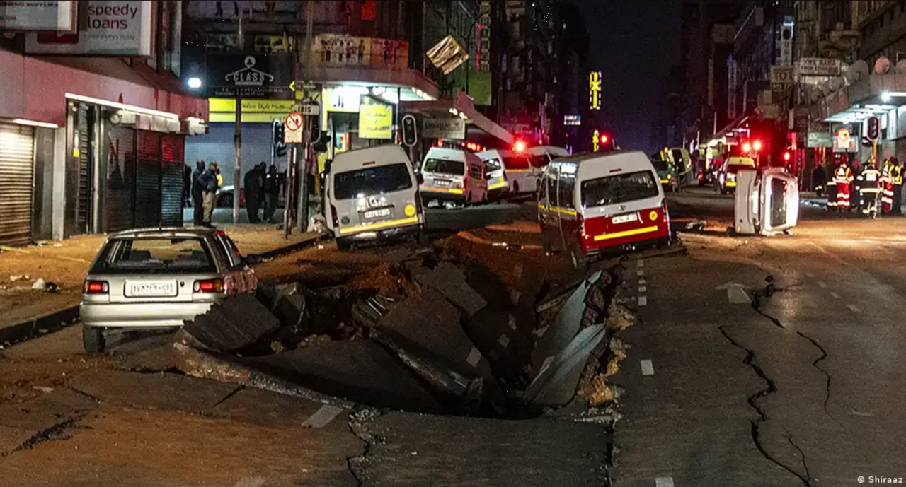 Explosión deja al menos 41 personas heridas en Johannesburgo, Sudáfrica