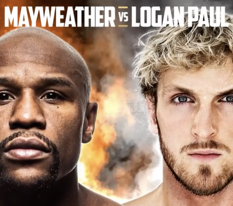 floyd mayweather vs logan paul