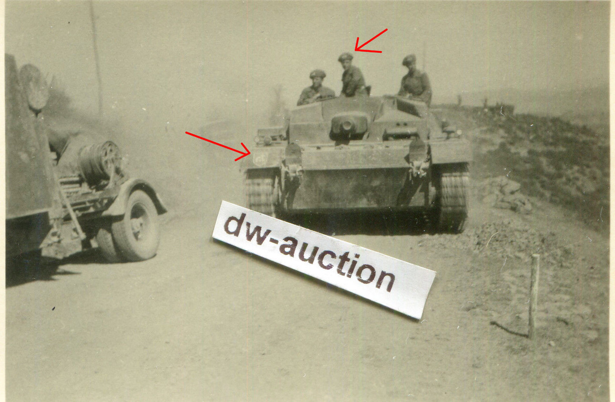 Sturmgeschütz mit Wappen