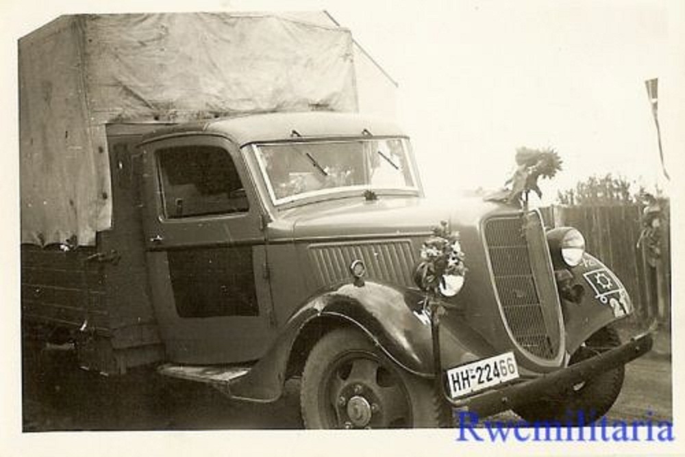 Unit Marked Impressed French Lkw Truck (HH-22466