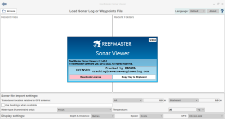 ReefMaster Sonar Viewer 1.1.42