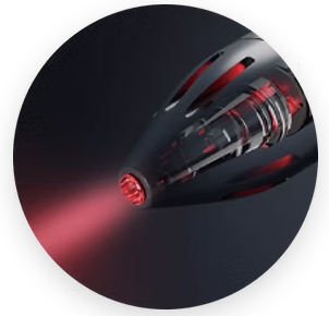 近赤外線+赤色LED