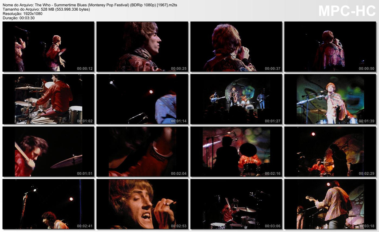The Who - Summertime Blues (Monterey Pop Festival) (BDRip 1080p) [1967]