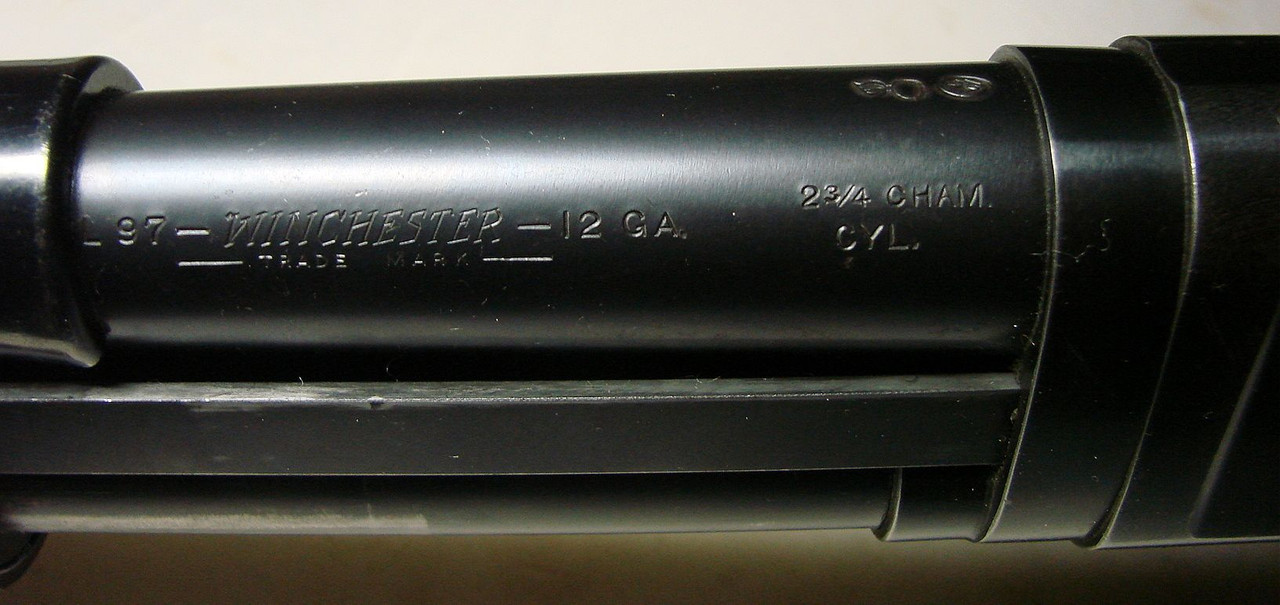 My gun-Left side barrel markings