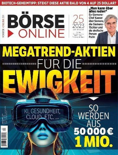 Cover: Börse Online Finanzmagazin No 25 vom 25 2023
