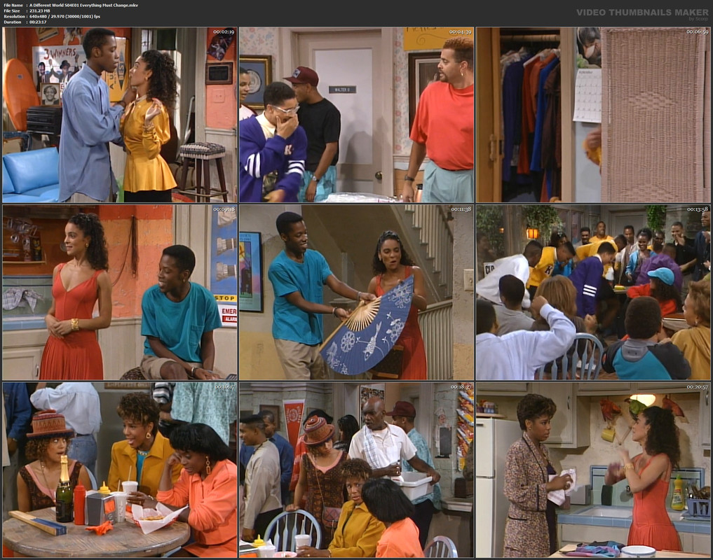A Different World S04E01 Everything Must Change.mkv