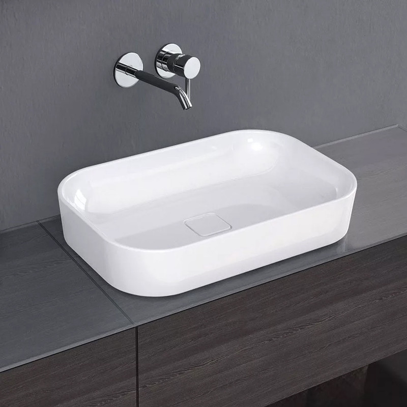 Νιπτήρας Πορσελάνης Centro 60x40 White