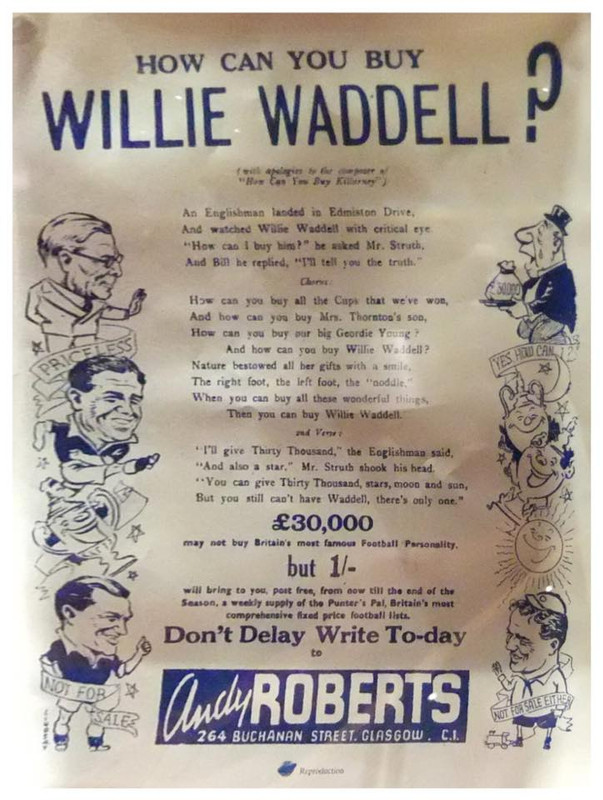 how can you buy Willie Waddell?