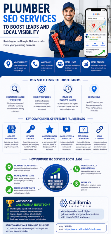 Plumber SO Service Infographics