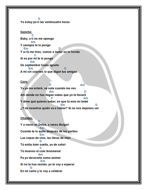 Dákiti Bad Bunny Jhay Cortez Letra y Acordes by MUSICTUTORIALS_page-0003