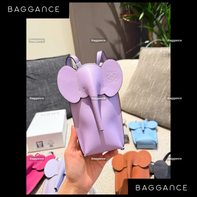 Loewe New Elephant Phone Bag Full Box 19cm EVLOFW-015