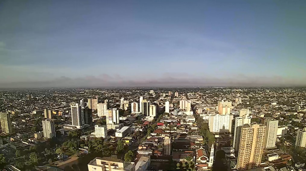 Campo Grande nesta manhã de quarta-feira