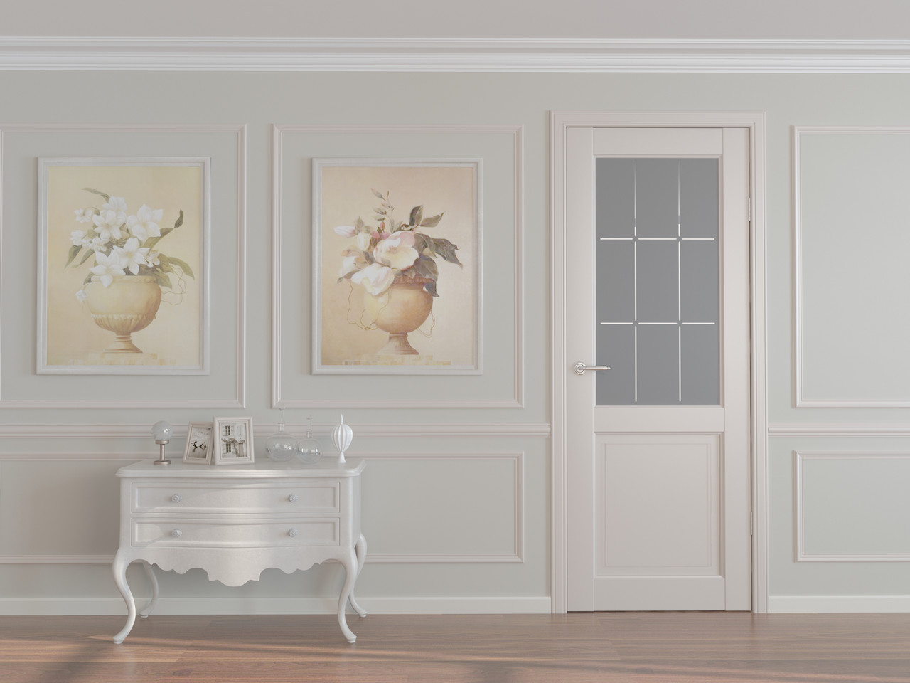 Двери белые