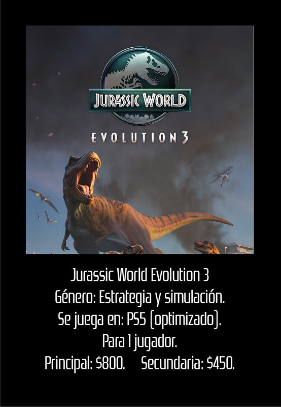 Jurassic world evolution 3