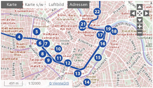 Recorrido por el Ring con tranvías 1, 2, 71 y D - Transportes en Viena: Metro, bus, tranvía, S-Bahn, tickets