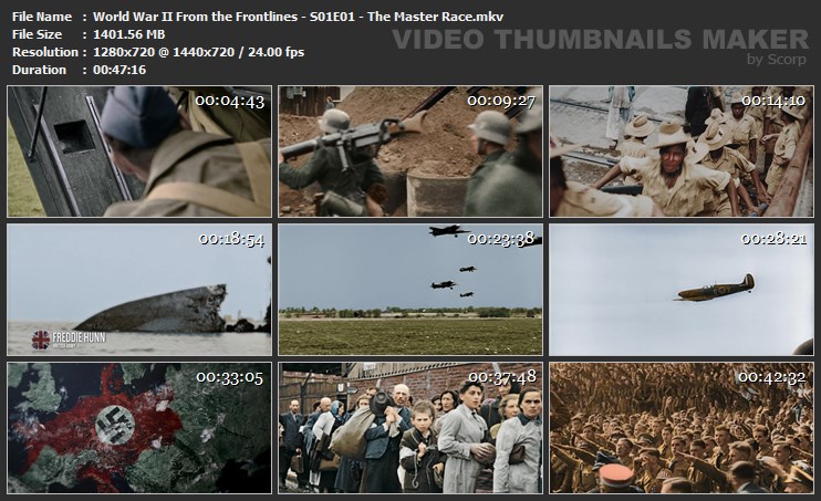 World War II From the Frontlines - S01E01 - The Master Race.mkv
