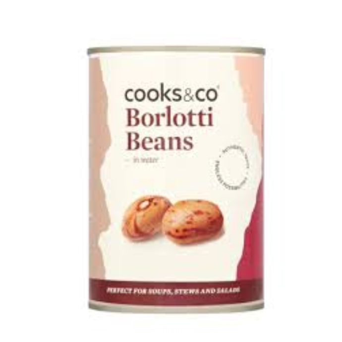Cooks Co Borlotti Beans 400G