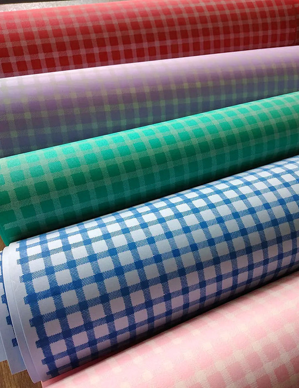 Lámina de foamy estampado tipo tela goma eva de 60cm x40cm 1pz
