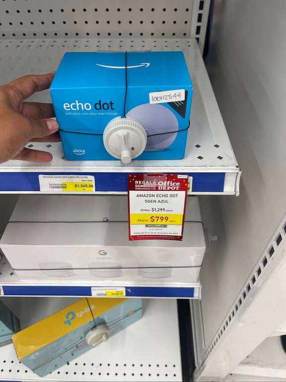 Office Depot Boca del río: Tablets y Amazon echo echo dot 5a Gen 
