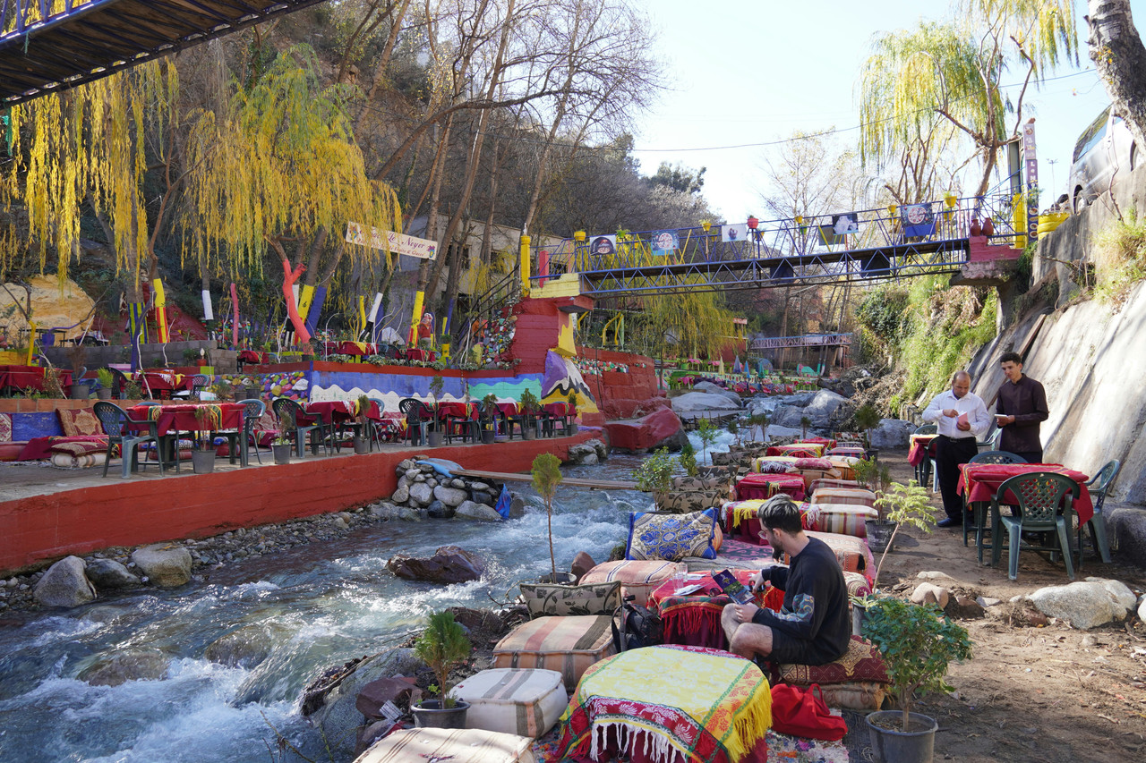 Ourika Valley in the High Atlas Mountains