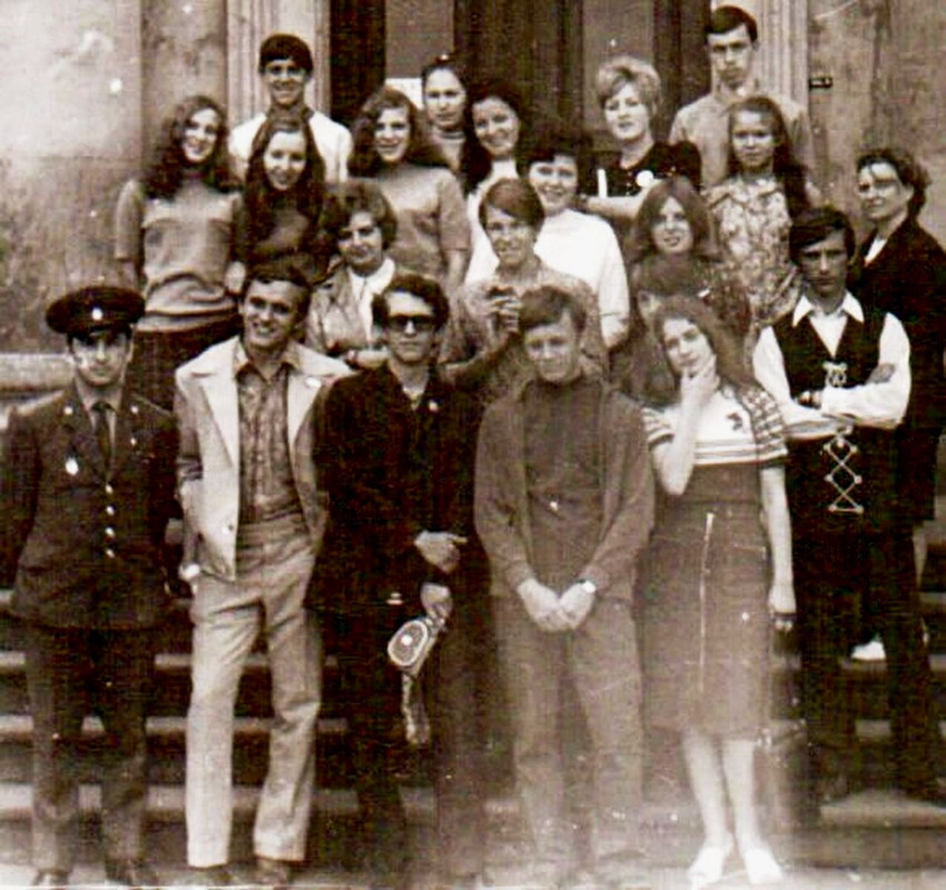 Галле, 1973 год, приезжал студентом, экскурсия в Дрезден