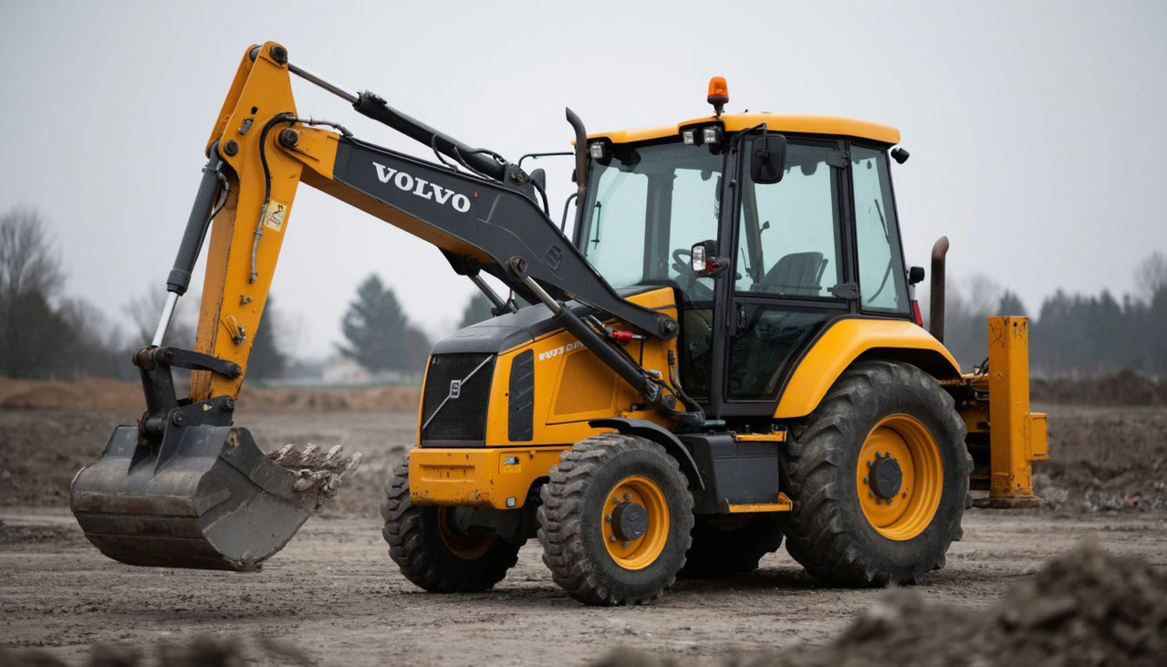 Аренда экскаватора-погрузчика