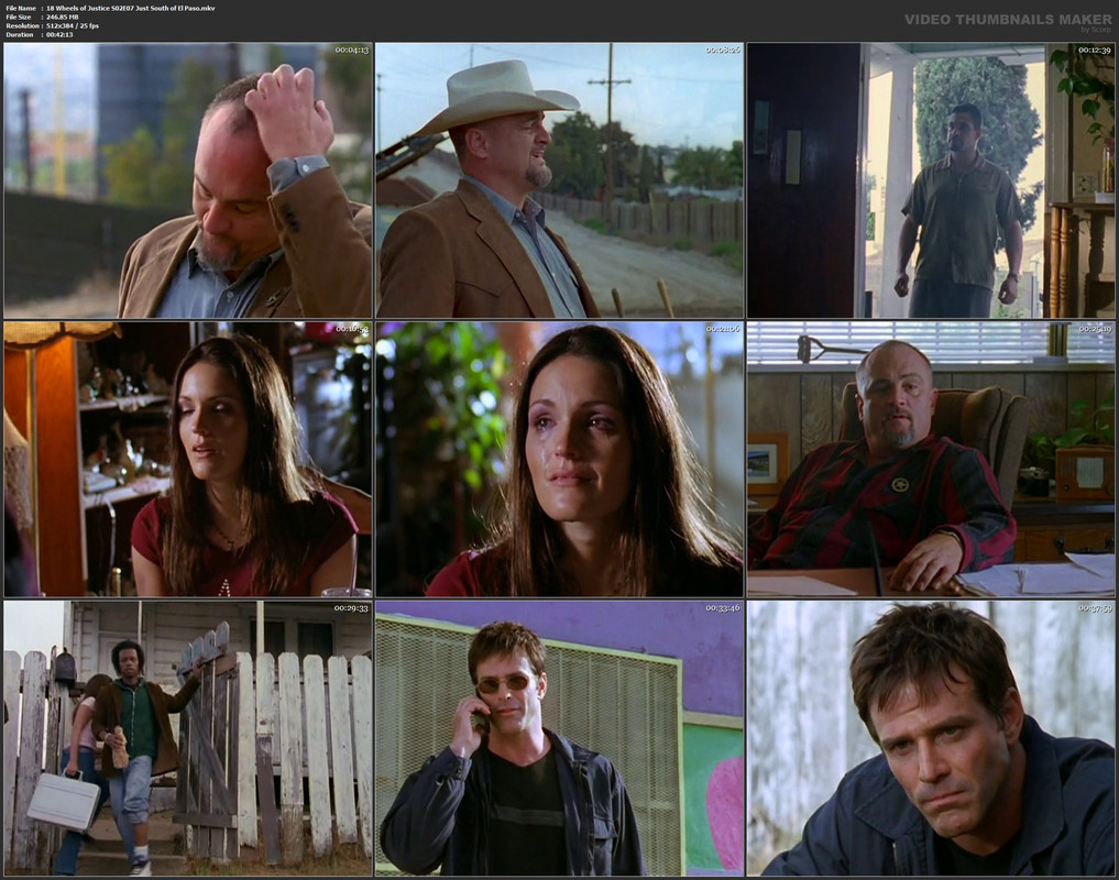 18 Wheels of Justice S02E07 Just South of El Paso.mkv