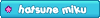 hatsune miku blue cyan pink