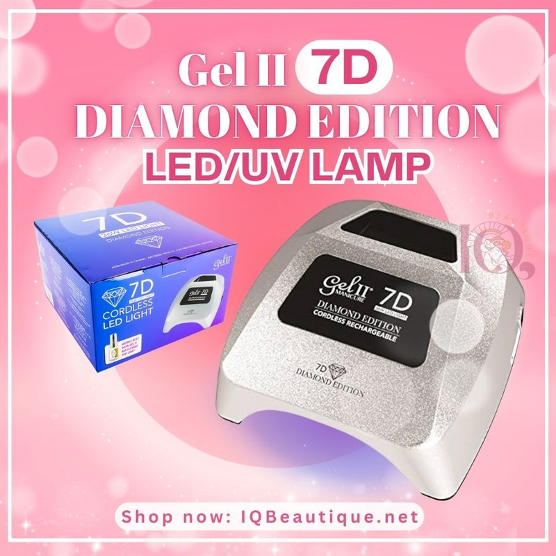 Gel II 7D Diamond Edition- Cordless Rechargeable Lamp 36W LED Lamp