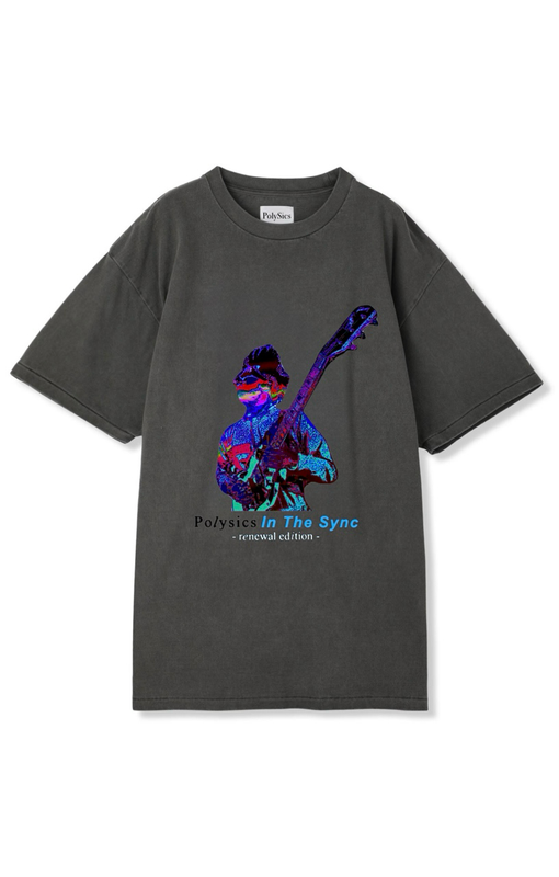『In The Sync -renewal edition-』Tシャツ Dark Gray (S/M/L/XL) ¥3,800 (前)
