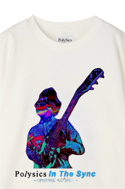 『In The Sync -renewal edition-』Tシャツ White (S/M/L/XL) ¥3,800 (前)