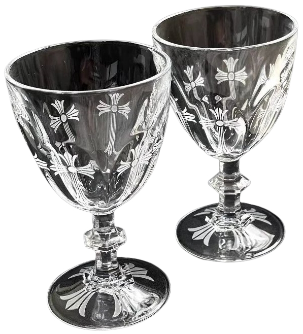 Chrome Hearts Wine Glasses [1+ styles]