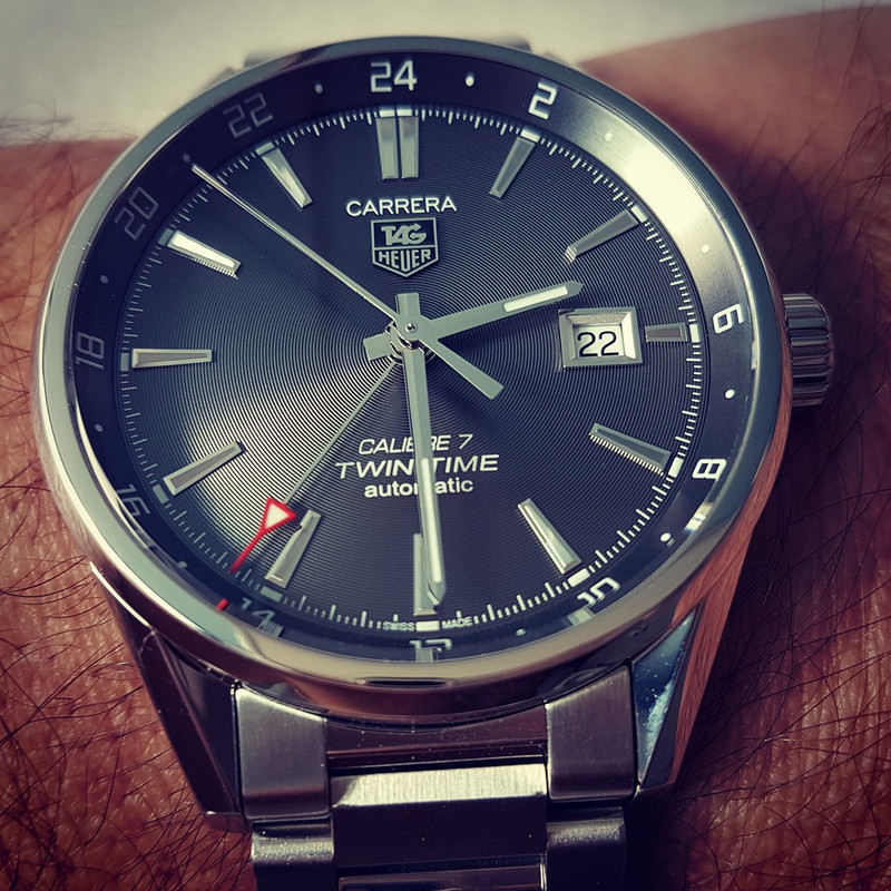 Tag Heuer Carrera Twin Time 41mm Caliber 7 WAR2012 (2)