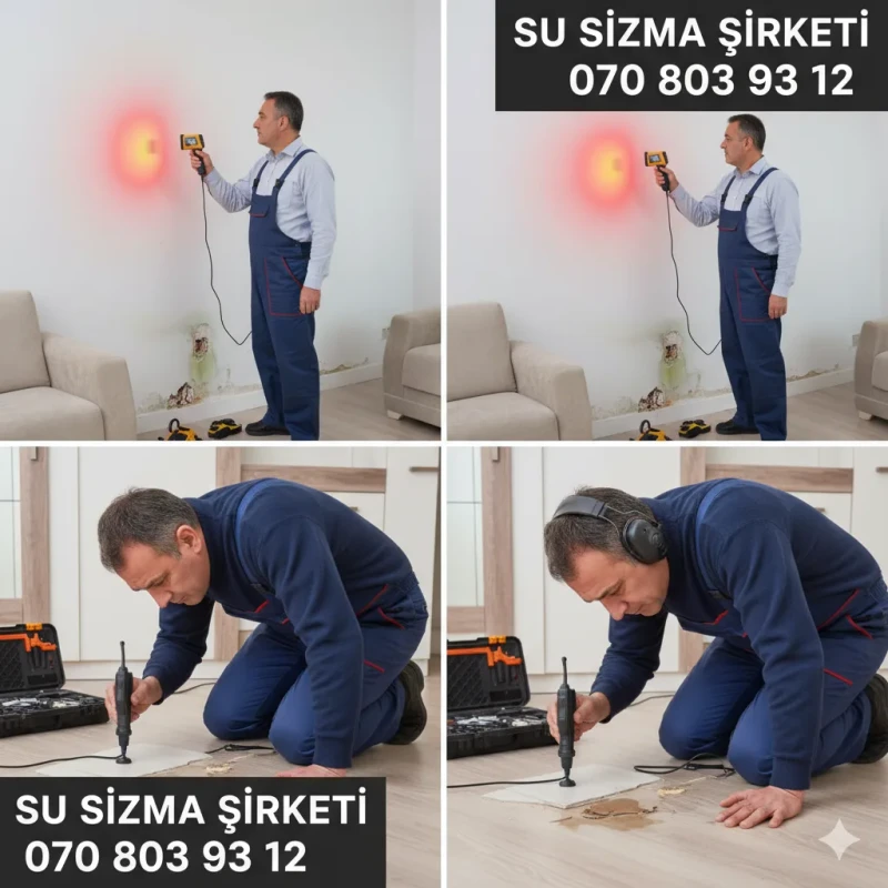 Su sızma tespiti nümunəsi