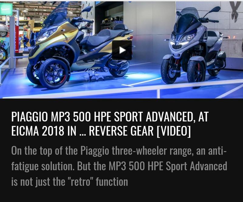 Piaggio MP3 500 HPE Sport Advanced (2019)