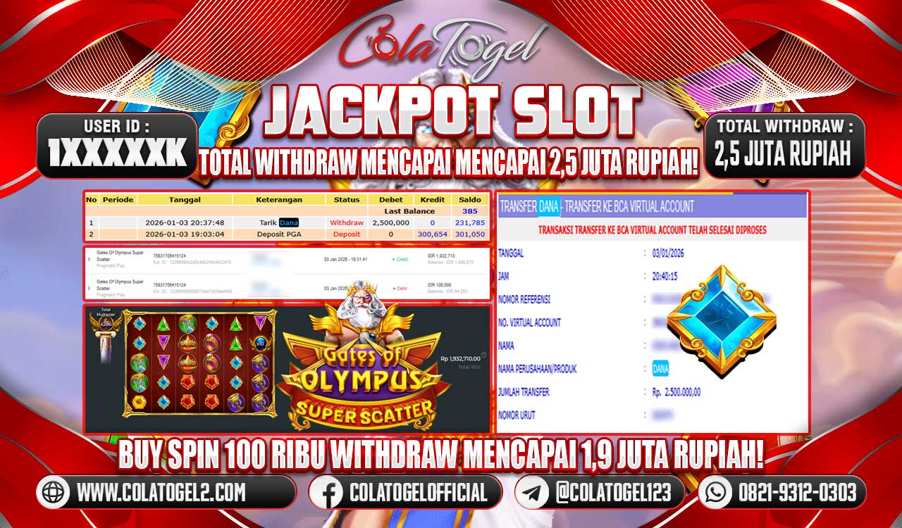 JACKPOT SLOT GACOR!!