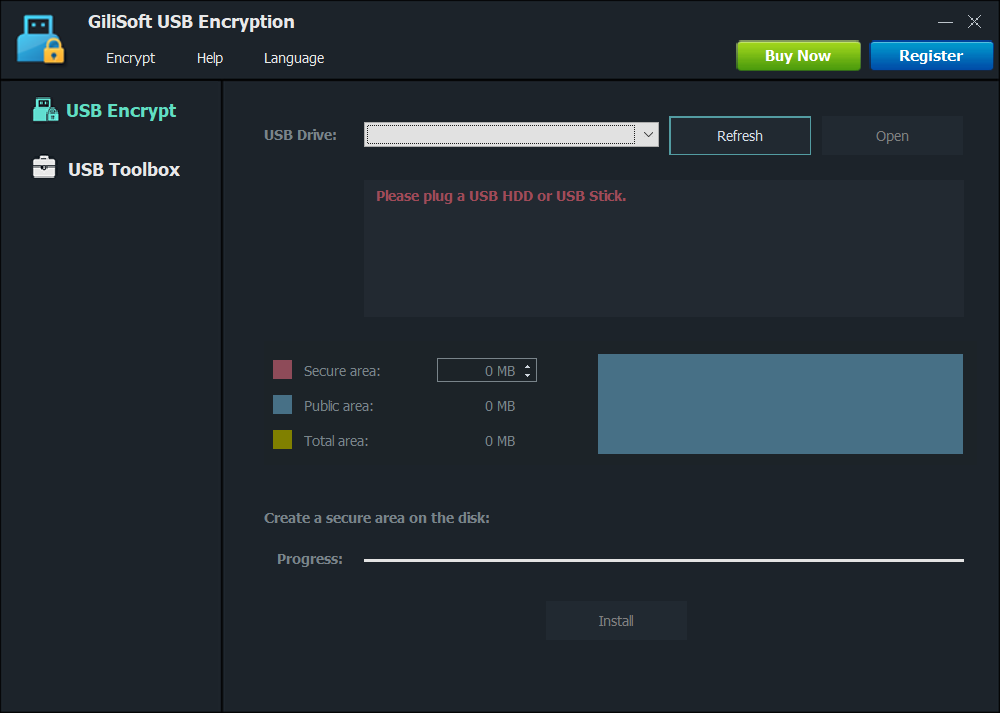 GiliSoft USB Stick Encryption 12.2 Usb-stick-encryption-1