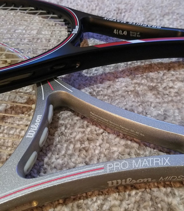 Wilson Pro Matrix/Graphite Matrix vs Wilson Tour Select? | Talk Tennis