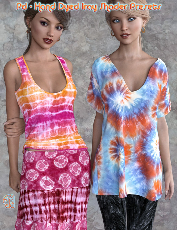 00 main pd hand dyed iray shader presets daz3d