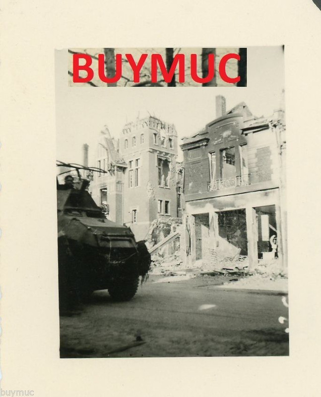 PANZERSPÄHWAGEN SDKFZ IN HAM SOMME