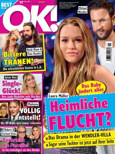 Cover: Ok! Frauenmagazin No 11 vom 08  März 2023