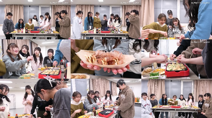 240210-Osaka-specialty 【Webstream】240210 Osaka specialty Once in a while try Takoyaki party! (NMB48)