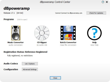 dBpoweramp Music Converter 2022.09.28 Reference (Win/Mac)