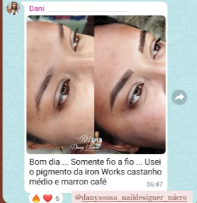 Depoimento Dani Microblading Fio a Fio
