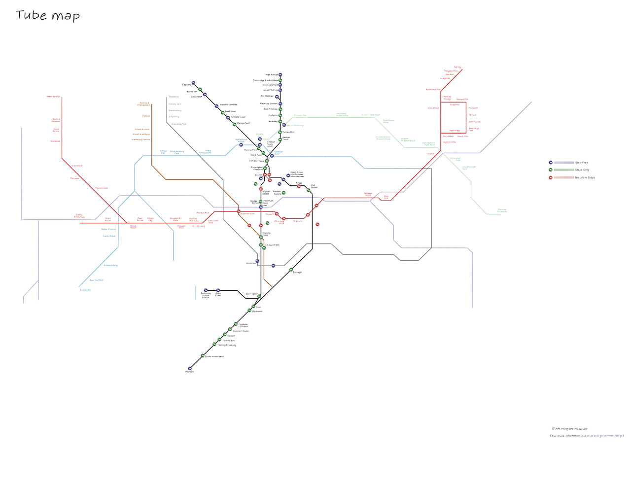 Tube Map - Draft