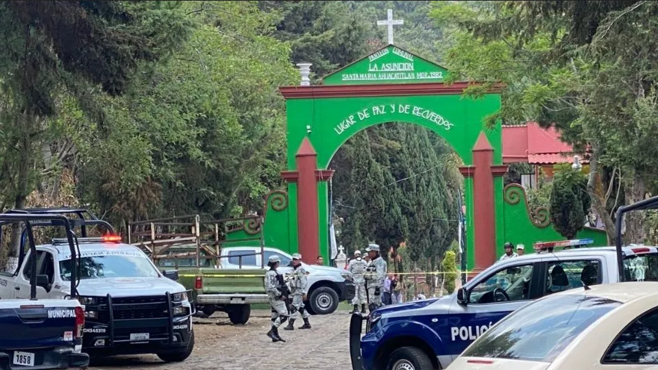 Detienen al sicario que atacó un panteón y asesinó a un hombre en Cuernavaca