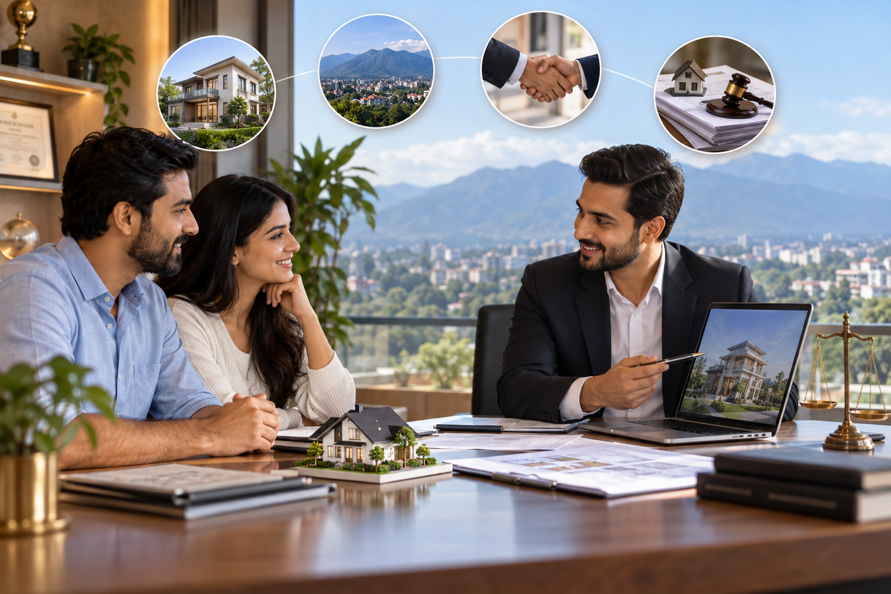 Yashvi Real Estate property consultants in Dehradun helping clients with verified properties